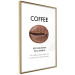 Wall Poster Coffee - Best Niece Ever - black English text and coffee bean 123346 additionalThumb 11