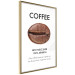 Wall Poster Coffee - Best Niece Ever - black English text and coffee bean 123346 additionalThumb 3