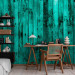 Modern Wallpaper Wooden Emerald 123946 additionalThumb 4