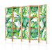 Room Divider Screen Jungle Leaves II (5-piece) - pattern of tropical green plants 124246 additionalThumb 5