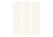 Room Divider Rollers (3-piece) - geometric shapes on a background in shades of beige 124346 additionalThumb 3
