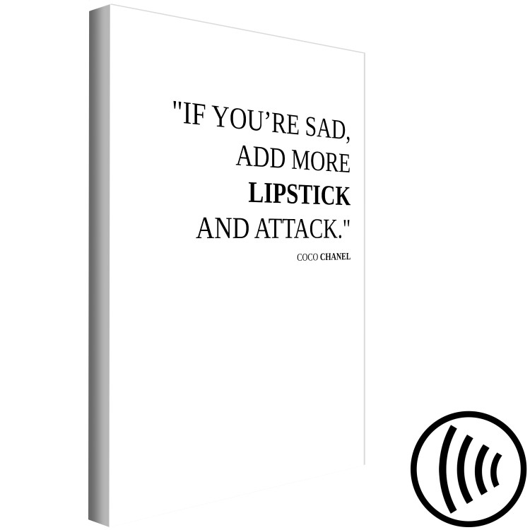 Canvas More Lipstick (1 Part) Vertical 125746 additionalImage 6
