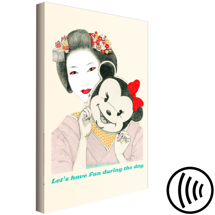 Canvas Print Funny Geiko (1 Part) Vertical 126846 additionalImage 6