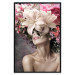 Wall Poster Scent of Dreams - woman with flowers on her head in an abstract motif 127246 additionalThumb 16
