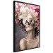 Wall Poster Scent of Dreams - woman with flowers on her head in an abstract motif 127246 additionalThumb 11