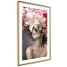 Wall Poster Scent of Dreams - woman with flowers on her head in an abstract motif 127246 additionalThumb 7