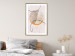 Wall Poster Moonlight Sonata - abstract circular figure on a fabric texture 127346 additionalThumb 13