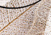 Wall Poster Moonlight Sonata - abstract circular figure on a fabric texture 127346 additionalThumb 10