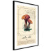 Poster Mushroom Atlas - brown mushrooms on beige background amidst black text 129546 additionalThumb 6
