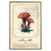 Poster Mushroom Atlas - brown mushrooms on beige background amidst black text 129546 additionalThumb 17