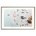 Poster Gust of Wind - dandelion flower against a contrasting clear sky 129846 additionalThumb 16
