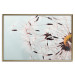 Poster Gust of Wind - dandelion flower against a contrasting clear sky 129846 additionalThumb 19