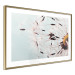 Poster Gust of Wind - dandelion flower against a contrasting clear sky 129846 additionalThumb 7