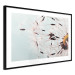 Poster Gust of Wind - dandelion flower against a contrasting clear sky 129846 additionalThumb 6