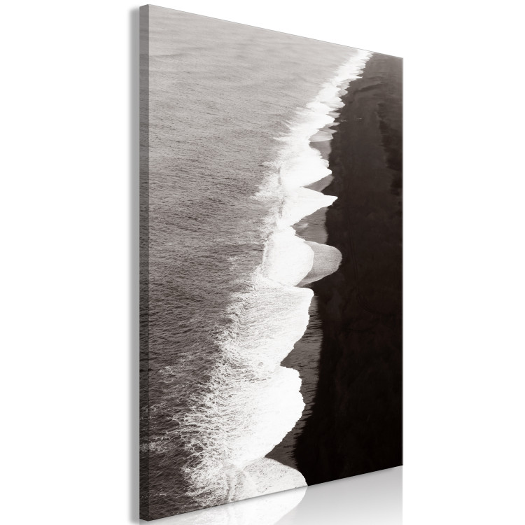 Canvas Print Balance of Opposites (1-piece) Vertical - black and white landscape 130246 additionalImage 2