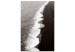 Canvas Print Balance of Opposites (1-piece) Vertical - black and white landscape 130246