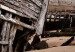 Wall Poster Abandoned Boats - landscape of an abandoned wooden ship on the beach 130346 additionalThumb 9