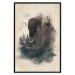Wall Poster Dignified Bison - animal in a forest setting on a uniform beige background 130446 additionalThumb 16