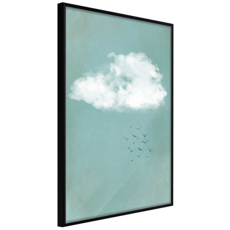 Wall Poster Cumulus and Birds - landscape with flying birds against a sky and cloud background 131846 additionalImage 11