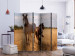 Room Divider Mare and Foal II (5-piece) - wild animals in a landscape 133346 additionalThumb 2
