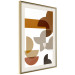 Wall Poster Sand Composition - abstract composition of geometric figures 134746 additionalThumb 3