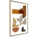 Wall Poster Sand Composition - abstract composition of geometric figures 134746 additionalThumb 7