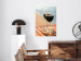 Wall Poster Romantic Refreshment - romantic composition with wine against the sea 136046 additionalThumb 22