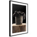 Poster Juice of Love - metal bucket with fruits standing on a wooden stump 138046 additionalThumb 4