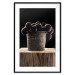 Poster Juice of Love - metal bucket with fruits standing on a wooden stump 138046 additionalThumb 16