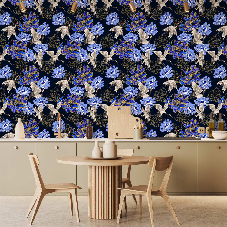 Modern Wallpaper Blue Orient 138646 additionalImage 8