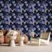 Modern Wallpaper Blue Orient 138646