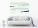 Canvas Print Pastel Fantasy (3-piece) - watercolor-painted abstraction 142646 additionalThumb 3