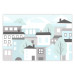 Wall Poster Colorful Town [Poster] 142846