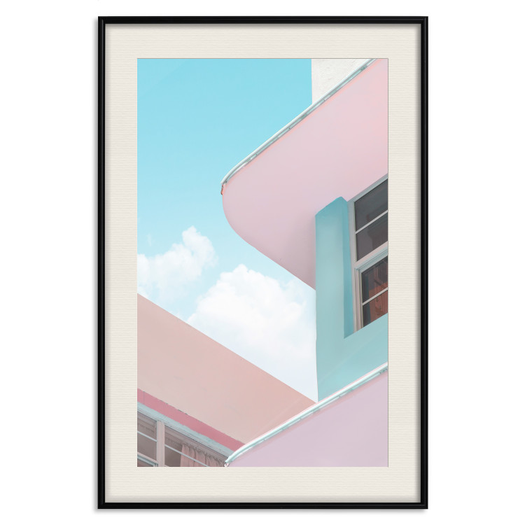 Wall Poster Miami Beach Style Building - Holiday Minimalist Architecture 144346 additionalImage 23