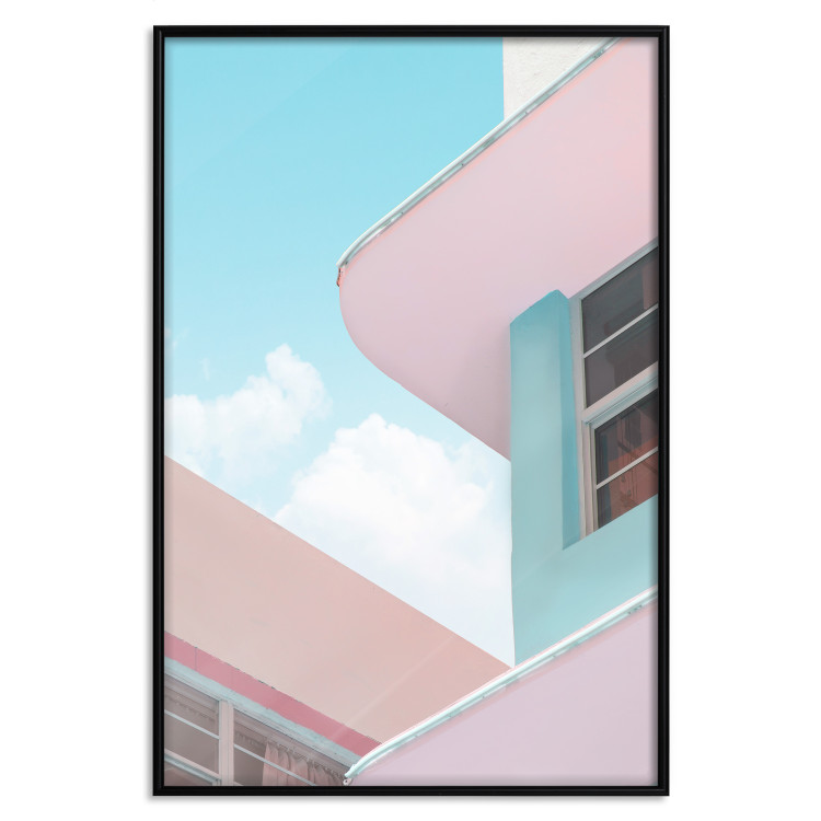 Wall Poster Miami Beach Style Building - Holiday Minimalist Architecture 144346 additionalImage 25