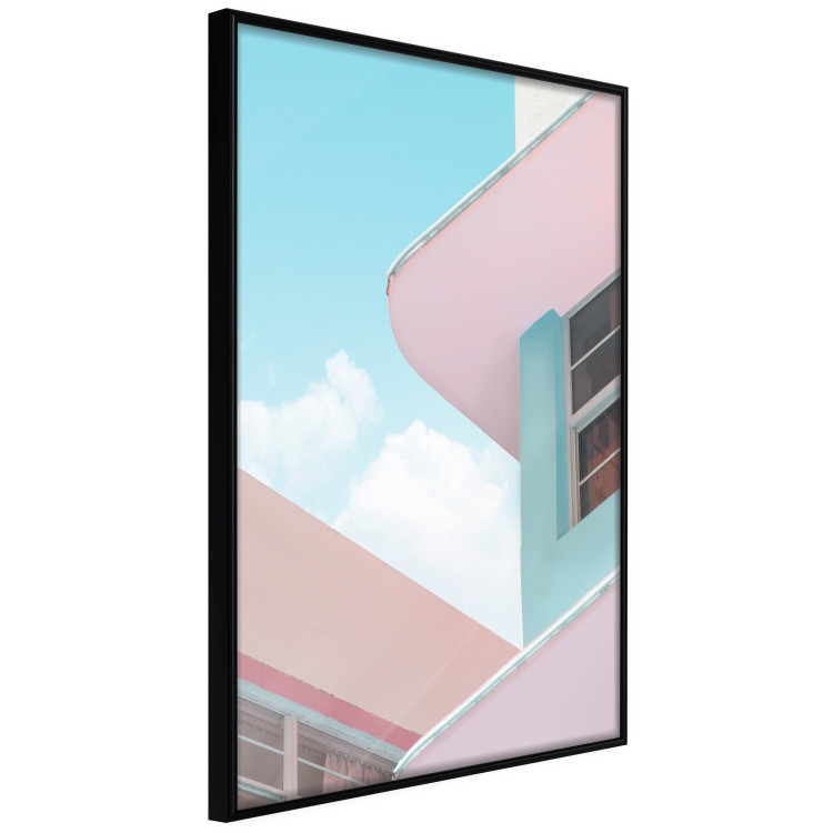 Wall Poster Miami Beach Style Building - Holiday Minimalist Architecture 144346 additionalImage 5