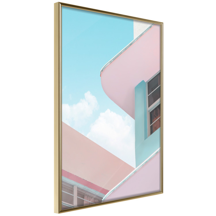 Wall Poster Miami Beach Style Building - Holiday Minimalist Architecture 144346 additionalImage 6