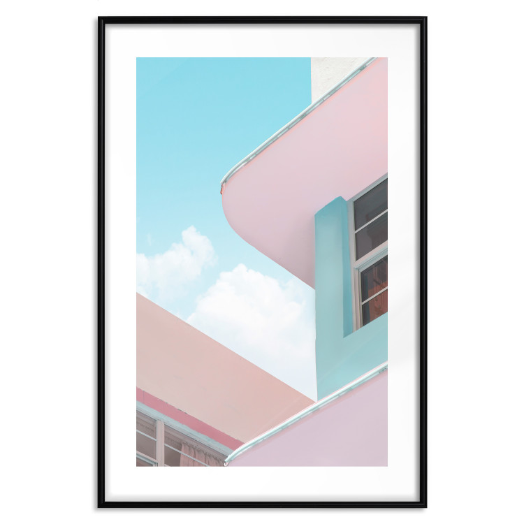 Wall Poster Miami Beach Style Building - Holiday Minimalist Architecture 144346 additionalImage 22
