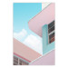 Wall Poster Miami Beach Style Building - Holiday Minimalist Architecture 144346