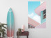 Wall Poster Miami Beach Style Building - Holiday Minimalist Architecture 144346 additionalThumb 10