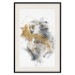 Wall Poster Golden Fantasy - Watercolor Female Nude With Abstract Accents 144546 additionalThumb 26