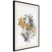 Wall Poster Golden Fantasy - Watercolor Female Nude With Abstract Accents 144546 additionalThumb 7
