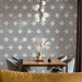 Photo Wallpaper Silver Suns - Oriental Pattern With a Regular Pattern on Concrete 145246 additionalThumb 6