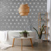 Photo Wallpaper Silver Suns - Oriental Pattern With a Regular Pattern on Concrete 145246 additionalThumb 8