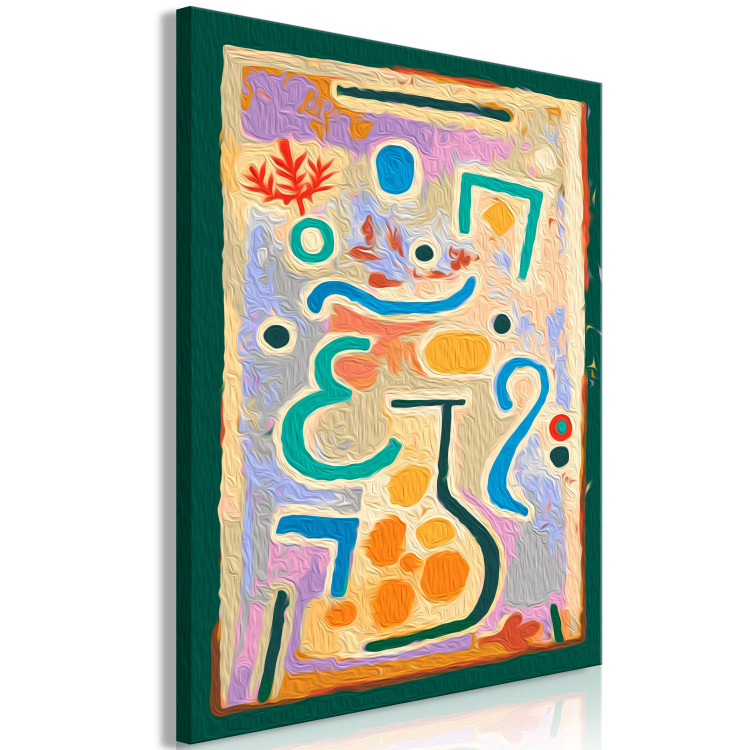 Paint by Number Kit Paul Klee, the Vase - Abstraction With Colorful Shapes 148446 additionalImage 3