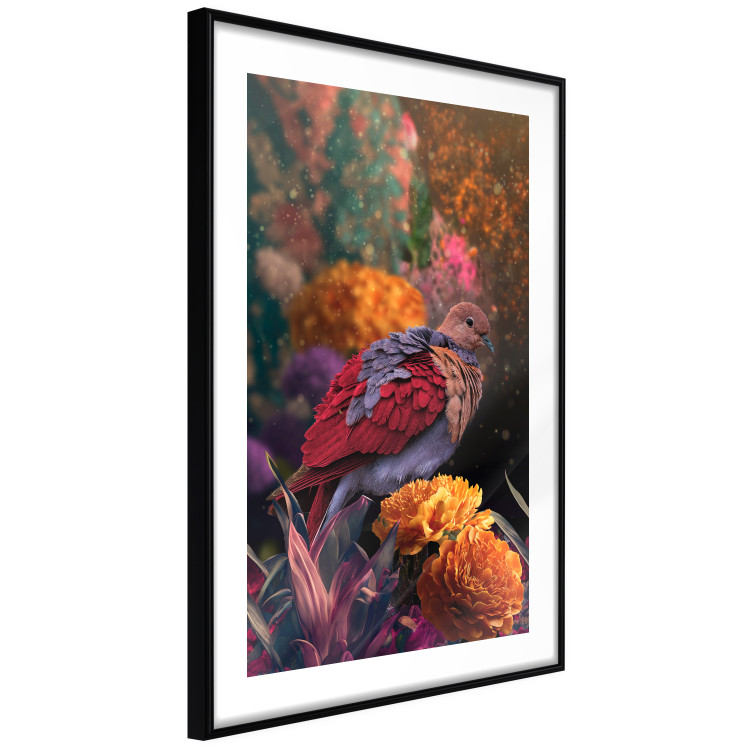 Poster Magic Vegetation - Enchanted Garden With a Magnificent Bird 148846 additionalImage 6