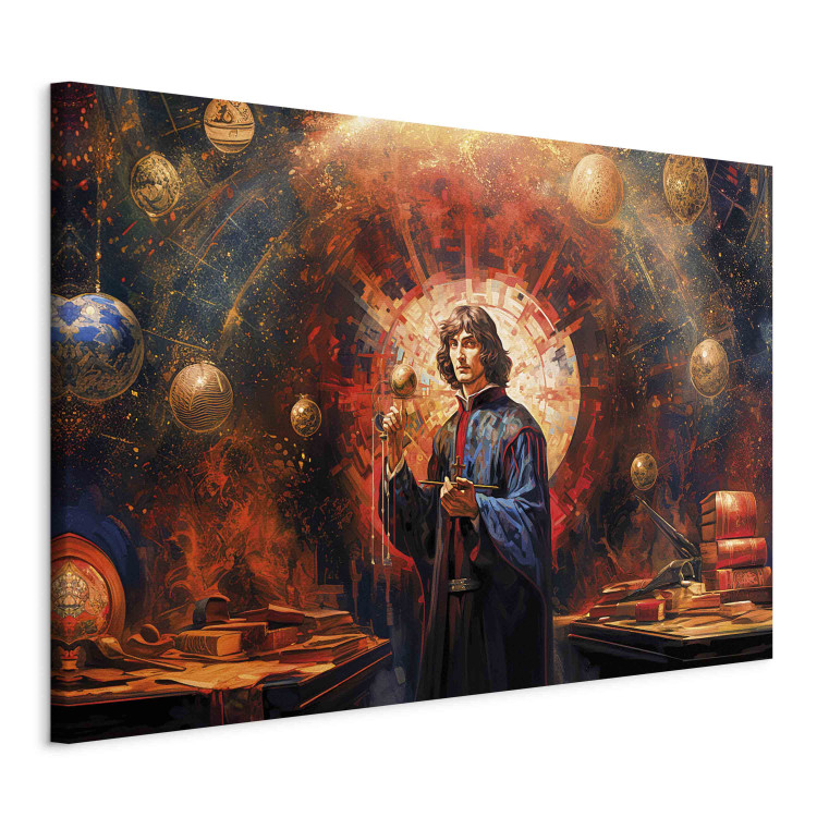 Large canvas print The Great Discovery of a Great Man - Copernicus in Modern View [Large Format] 151546 additionalImage 2