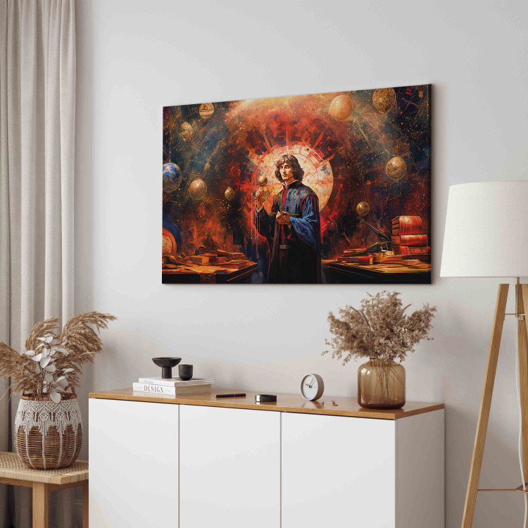 Large canvas print The Great Discovery of a Great Man - Copernicus in Modern View [Large Format] 151546 additionalImage 5