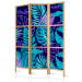 Room Separator Tropical Leaves - Neon Tropical Jungle [Room Dividers] 152046 additionalThumb 5