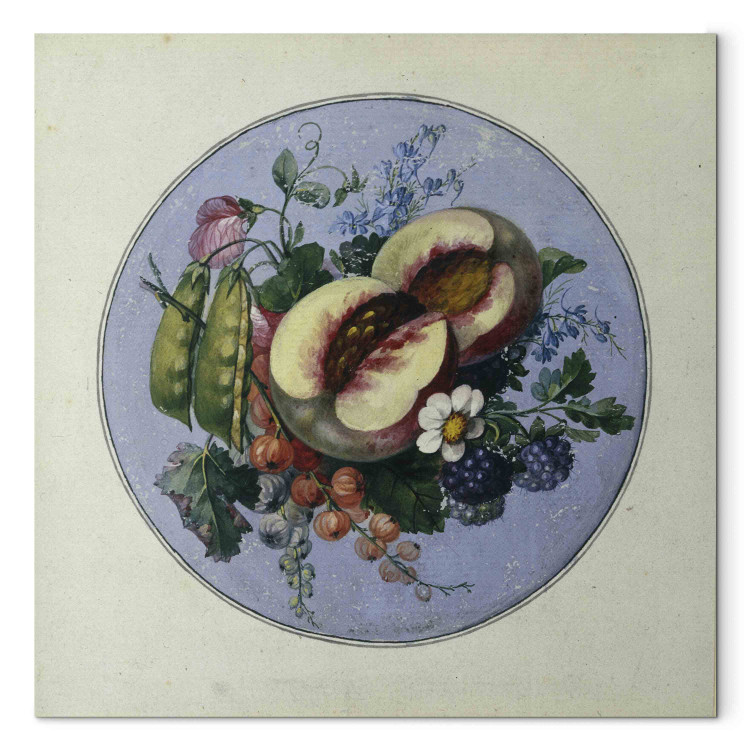 Reproduction Painting Circular Fruit Piece 153246